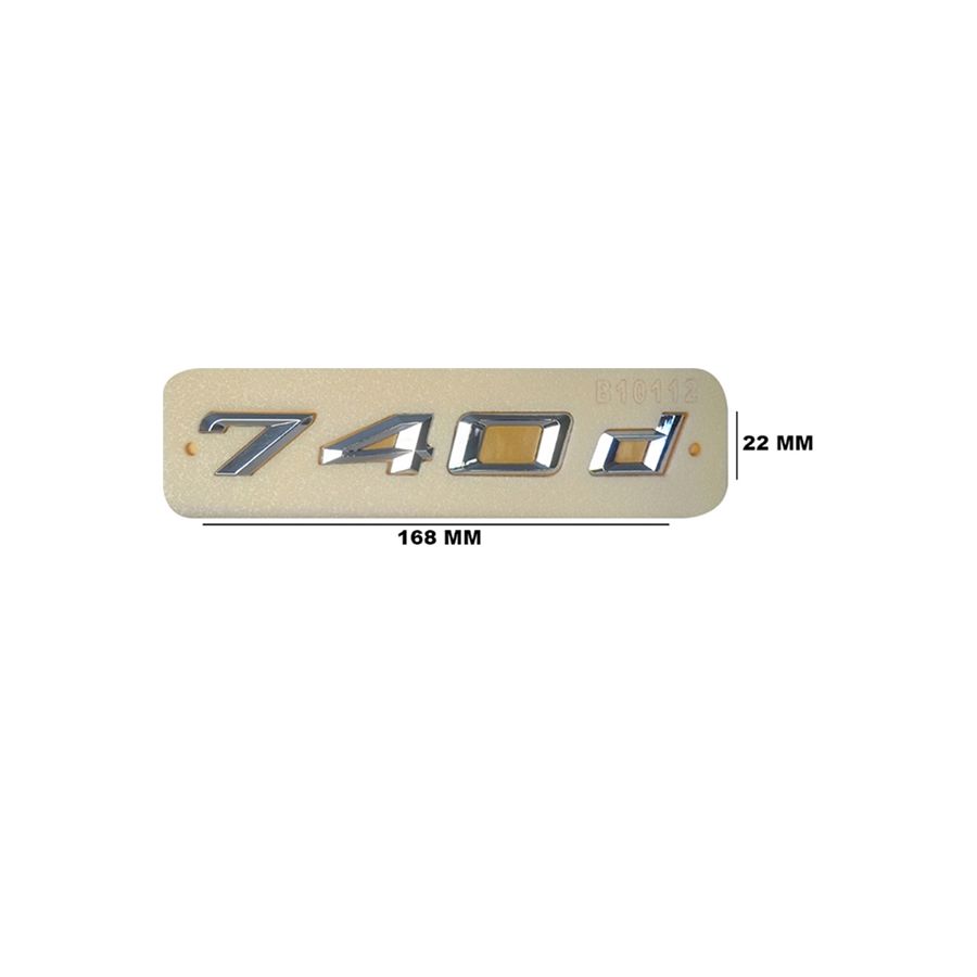 Lemar Yazı Tip Yazısı 740 D Krom E 65 (5114 7 033 244)