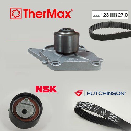 THERMAX SU POMPALI TRIGER SETI 123 DIS 27MM CLIO II 01>06 MEGANE II 04> KANGO 01> MICRA III 04> DUSTER 10> 1.5 DCI K9K EURO 3 EURO 4 (7701478031)