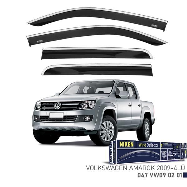 NIKEN KROMLU CAM RÜZGARLIĞI VW AMAROK 2009- 4LÜ