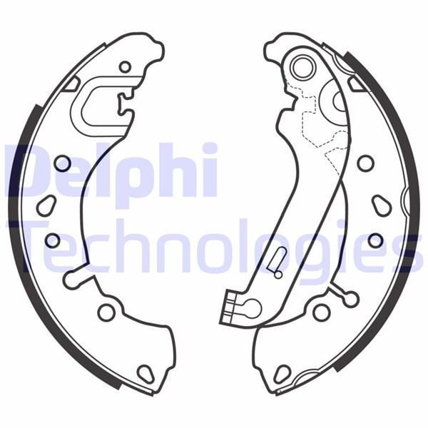 DELPHI ARKA FREN PABUCU FIESTA 01/2017 (2112555)