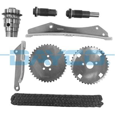 DAYCO EKSANTRİK ZİNCİR SETİ IVECO DAILY IV-V-VI 06 16 FIAT DUCATO 06 PSA BOXER-JUMPER 10 FUSO CANTER 12 3.0 D MTJ F1C E5-E6-C-D 5801628694 581375558 (5802009617)