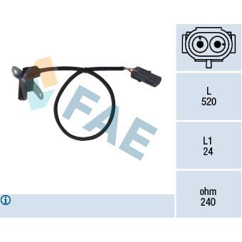 FAE KRANK MIL SENSORU LAGUNA MEGANE R21 SAFRANE SCENIC 2.0 16V (7700728637)