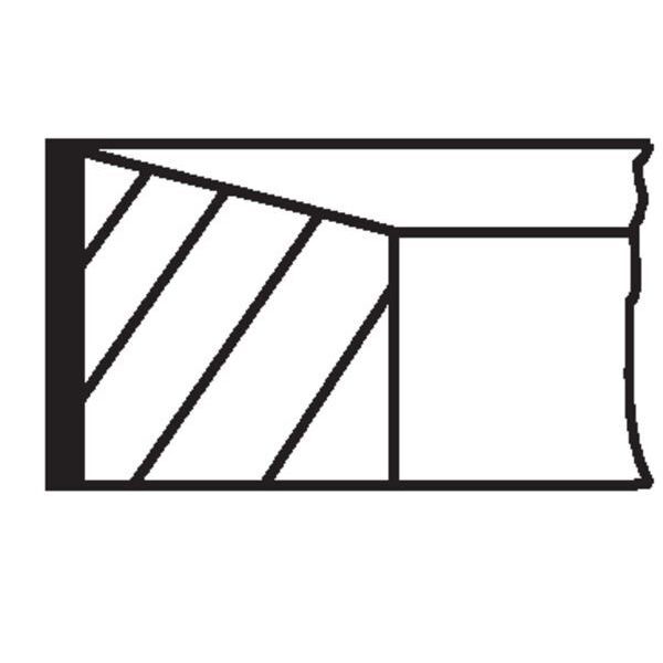 MAHLE MOTOR SEGMANI STD MEGANE III 09> SCENIC III 09> FLUENCE 09> TRAFIC III 15> 1.6DCI R9M (120330817R)
