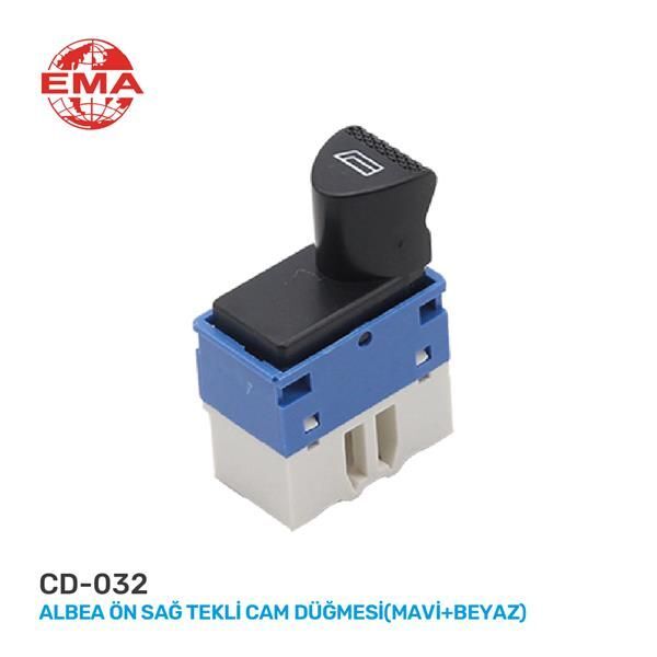 EMA CAM AÇMA ANAHTARI FIAT ALBEA SAĞ TEKLİ - YOLCU (98809719)