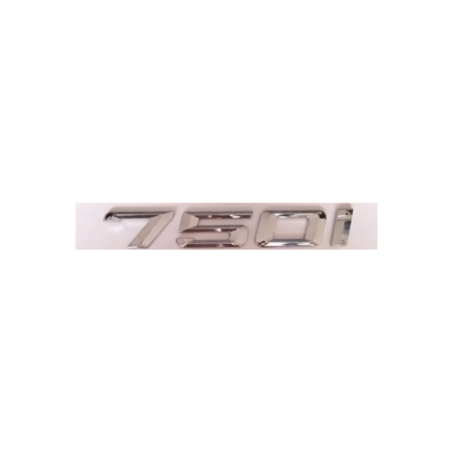 Lemar Yazı Tip Yazısı 750 İ Krom E 65-F01-G11 (5114 7 148 189)
