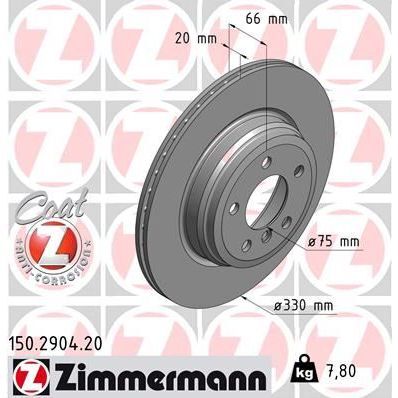 ZIMMERMANN FREN DISKI ARKA BMW F30 F31 F34 F35 F32 F33 F36 (34216864899)