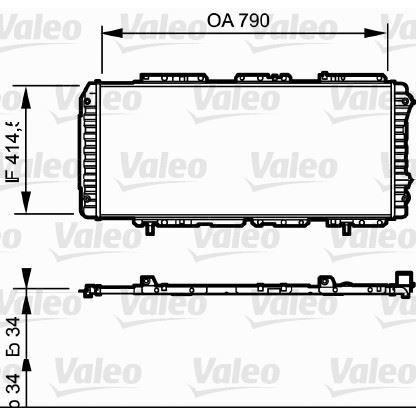 VALEO RADYATÖR BOXER-DUCATO-JUMPER 97-02 1.9D-2.5D-2.8HDI AC MEK 790X415X34 (1311003080)