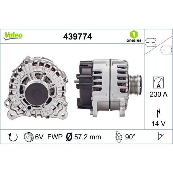 VALEO ALTERNATÖR PORSCHE CAYENNE 3.0D 13-14 (059903023L)