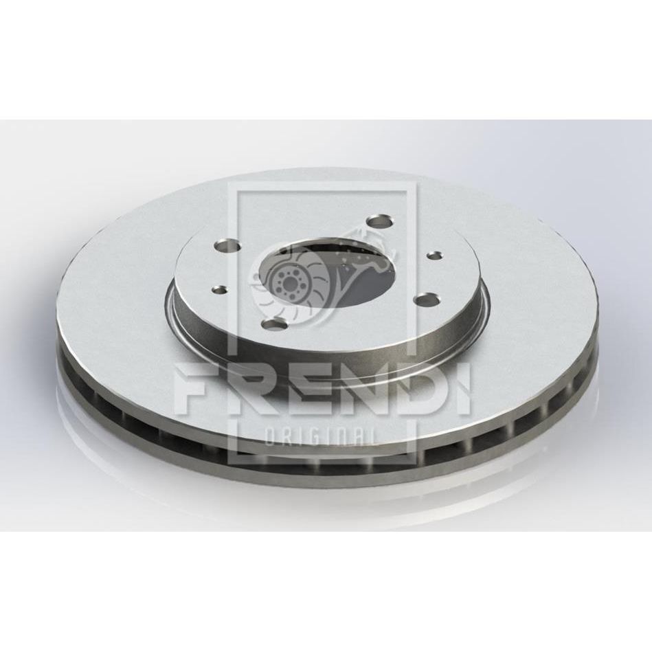 FRENDI ÖN FREN DİSKİ HAVA KANALLI MITSUBISHI LANCER 1.6L 4G18 CS3A 03-08 276 ÇAP X 4 BIJON - TAKIM DISK FIYATIDIR (MR510741)