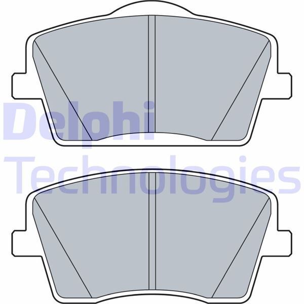 DELPHI ÖN BALATA VOLVO XC40 1.5T3 2.0D3 D4 T2 T4 T5 HYBİRD 2017 17 JANT (31471407)