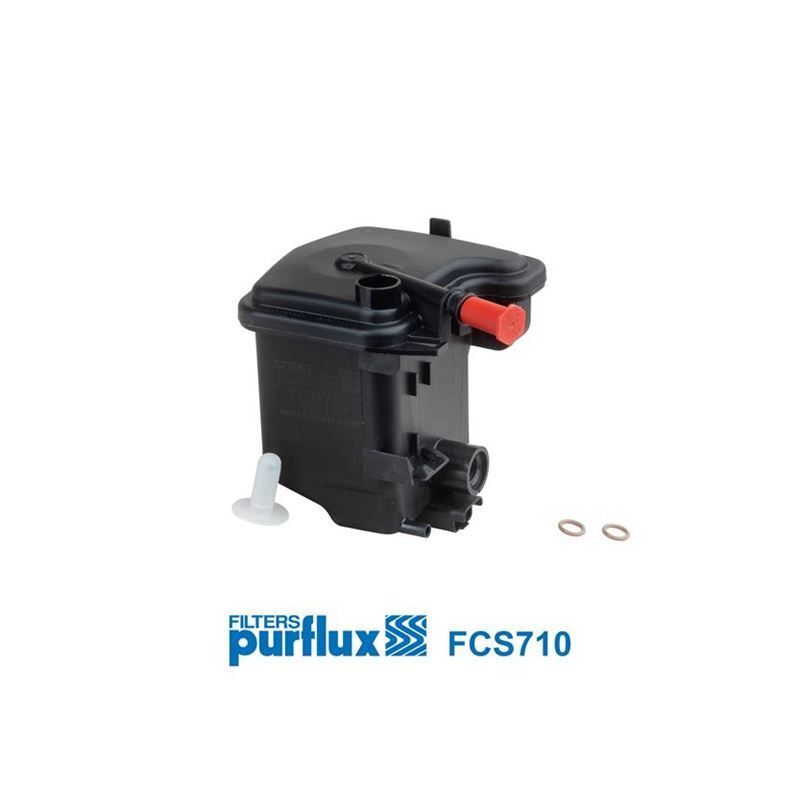 PURFLUX YAKIT FİLTRESİ PARTNER-206-207-307-308-407-BERLINGO-C2-C3-C4-C5-FIESTA-FOCUS-C-MAX-TEPEE 1.6HDI (1254391)