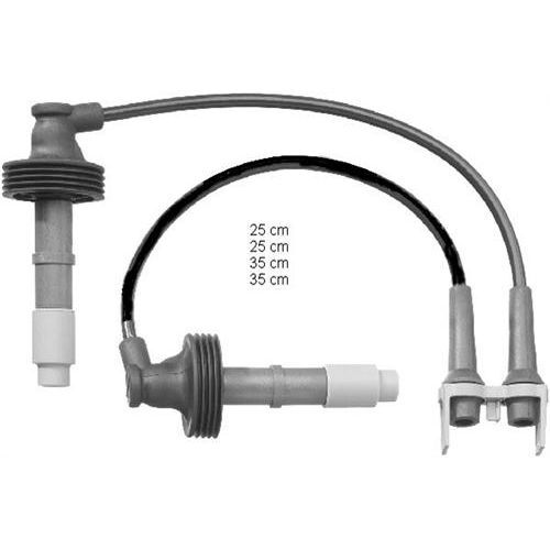 HELLUX BUJİ BOBİN KABLOSU LAGUNA-SAFRANE II 2.0İ 16V N7Q 95-01 -VOLVO S40 1.6 1.8 95-99 2.0 95-04 (1275284)