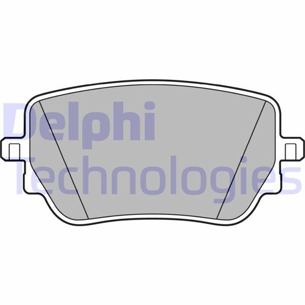 DELPHI FREN BALATASI ARKA MERCEDES W177 V177 W247 C118 X118 H247 X247 (A0004201706)