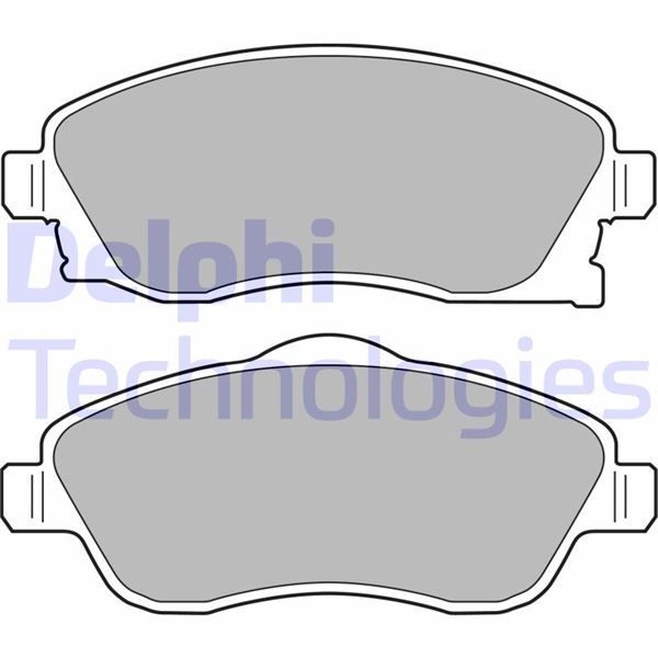 DELPHI ÖN BALATA COMBO C-CORSA C 1.3-1.7 CDTI 01 MERIVA 03 TIGRA 04 (1605081)