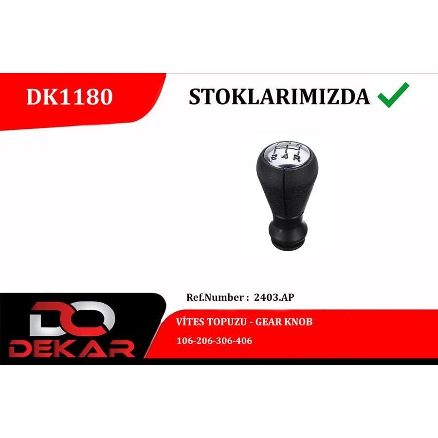 DEKAR VİTES TOPUZU 106-206-306-406 (2403.AP)