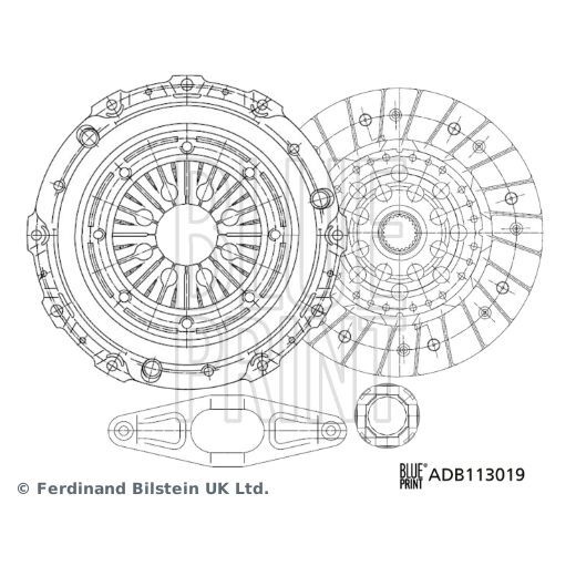 BLUE PRINT DEBRİYAJ SETİ M54 - E46/E60/E83 (21207551328)