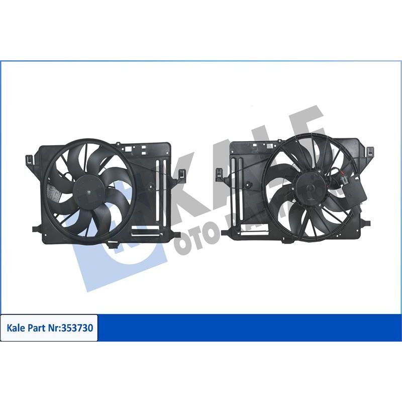 KALE RADYATOR FAN MOTORU DAVLUMBAZLI FORD FOCUS III FORD C MAX 11> 17 1.6 TDCI 12V (1858189)