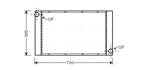 Kyburg Su Radyatörü E60 M47N57N593×366X32 (1711 7 787 440)