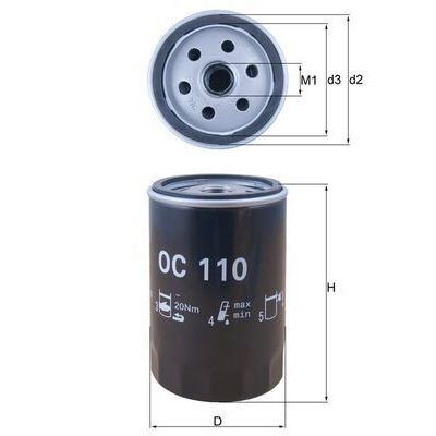 MAHLE YAG FILTRESI MERCEDES M103 W201 W124 S124 W126 R129 (A1021840101)