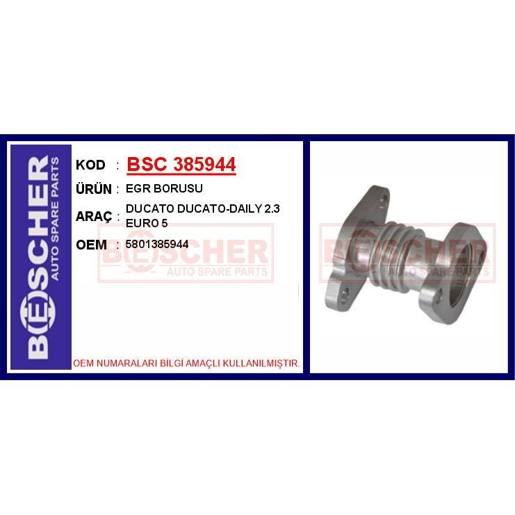BESCHER EGR BORUSU DUCATO DUCATO-DAILY 2.3 EURO 5 (5801385944)