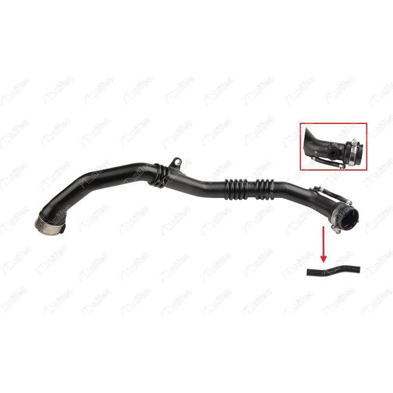 NIFEA TURBO BORUSU HORTUMU PLASTİK BORU HARİÇ DACIA DOKKER 1.5 DCI K9K 838 12 (144600400R)