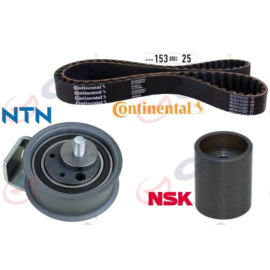 GVA TRİGER SETİ 153X25 PASSAT 96-00 -A4 95-00 -A6 95-05 1.8-1.8T AJL-AEB-AFY K015492XS KÜTÜKSÜZ (058198119)