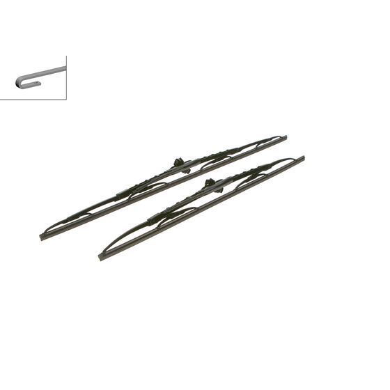 BOSCH SILECEK SUPURGESI TAKIMI 650MM / 550MM MERCEDES VITO W638 97>03 (A6388201445)