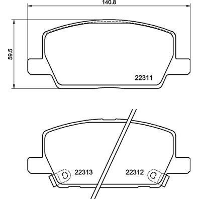 VALEO ÖN FREN BALATASI OPEL MOKKA 13> CHEVROLET TRAX 13> 300 MM (1680880680)