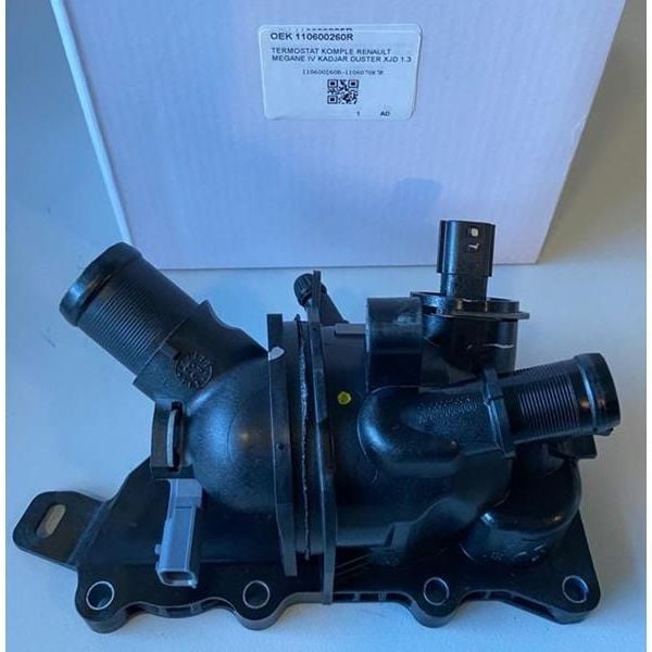 OEK TERMOSTAT 98 C KOMPLE RENAULT MEGANE IV 15> KADJAR 15> TALISMAN 15> SCENIC IV 15> DACIA DUSTER II 18> DOKKER 19>1.3 TCE H5H (110600260R)