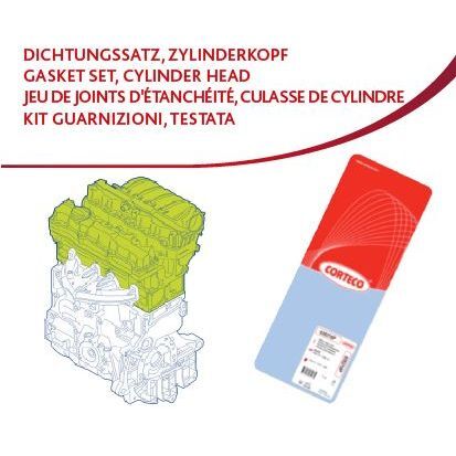 CORTECO TAKIM CONTA UST MERCEDES OM602 W210 S210 W461 B901 B904 B667 B668 B670 (924.873)