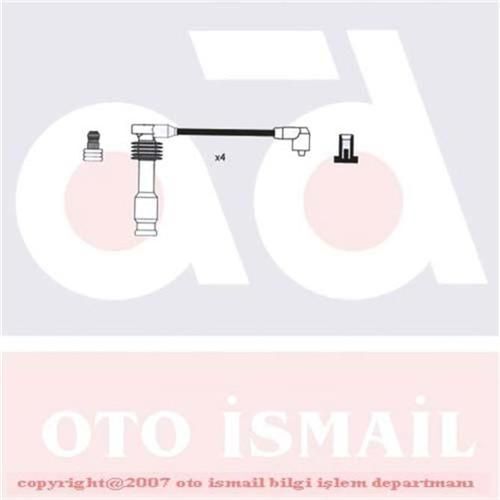 DODUCO BUJİ KABLO TAKIMI ASTRA G-VECTRA B-ASTRA F-VECTRA A 1.8-2.0 16V ECOTECH-ENJEKSİYONLU (1612598)