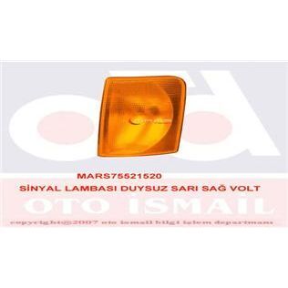 MARS SİNYAL LAMBASI DUYSUZ SARI SAĞ VOLT 521516 (2D0953042)