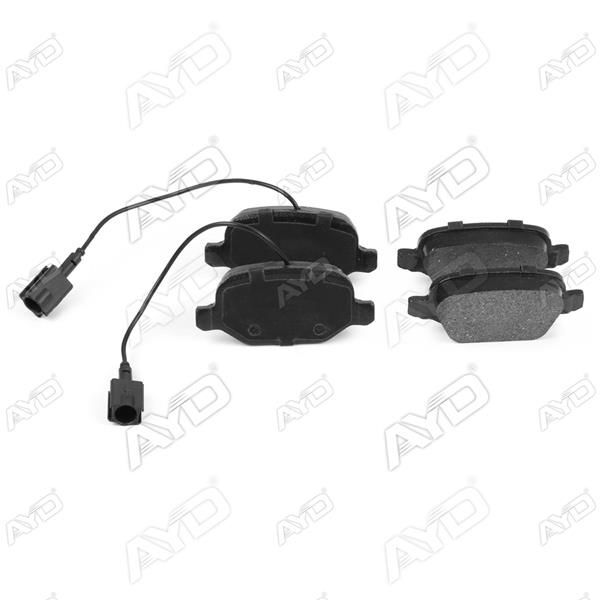 OTOZONE ARKA FREN BALATASI ALFA ROMEO MITO 09> FIAT LINEA 09> 1.3JTD 1.4TJET 1.6JTD FİSLİ (71770108)