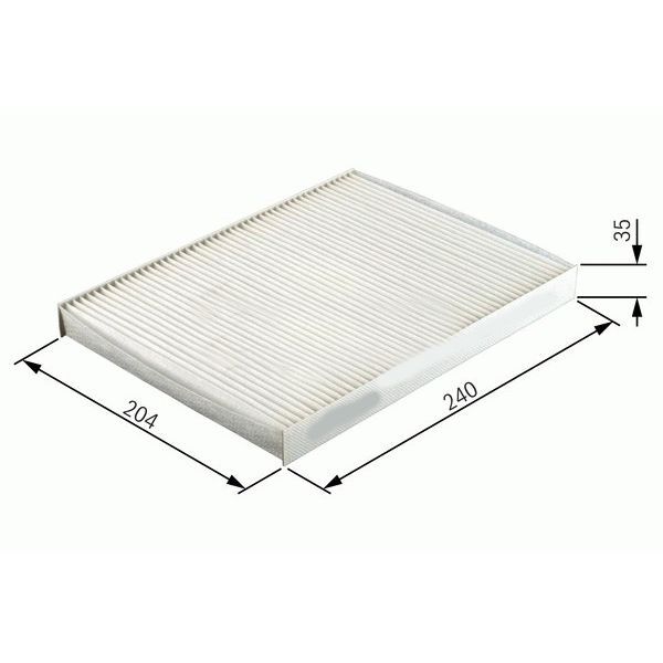 SARDES POLEN FİLTRESİ ASTRA J 1.4-1.6-1.6T-1.3-1.7-2.0CDTI-INSIGNIA 1.6-1.8-2.0CDTI-CRUSE-FOCUS II (13271190)