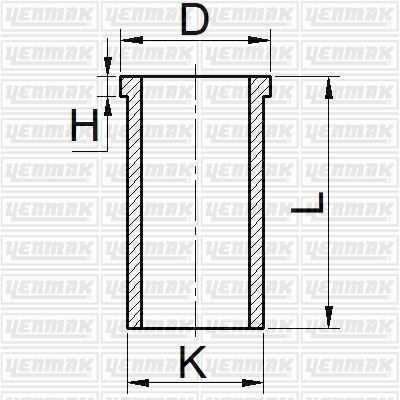 YENMAK MOTOR GÖMLEĞİ STD HYUNDAI 84MM