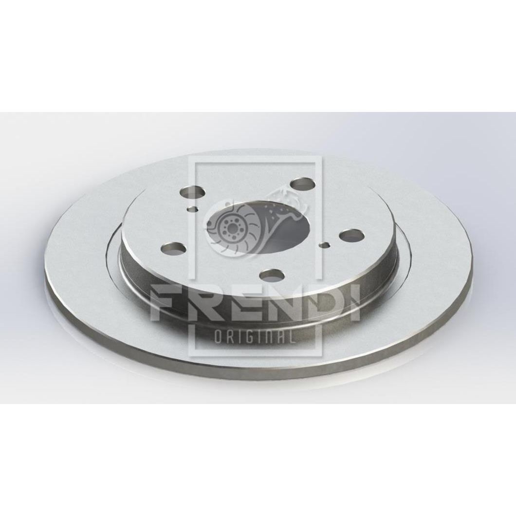 FRENDI ARKA FREN DİSKİ DOLU TİP TOYOTA AURIS COROLLA 1.6L 1ZR-FE ZRE151 07- / 1.33L 1NR-FE NRE150 6 VITE S 10- 250 ÇAP X 5 BIJON - TAKIM DISK FIYATIDIR (4243102190)