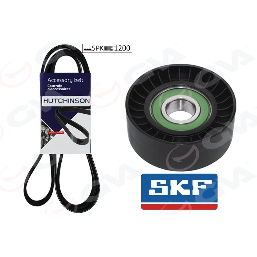 GVA ALTERNATÖR GERGİ KİTİ KÜTÜKSÜZ CLIO II - MEGANE II 1.4-1.6 16V-1.5 DCİ - MODUS AC K015PK1200 (11720BN701)