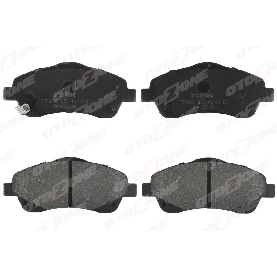 OTOZONE ÖN BALATA AVENSIS 1.8-2.0-2.0D-4D 2.4 03-08 COROLLA VERSO 1.6-1.8- 2.0 2.2D-4D 04-09 GDB3336 (0446505130)