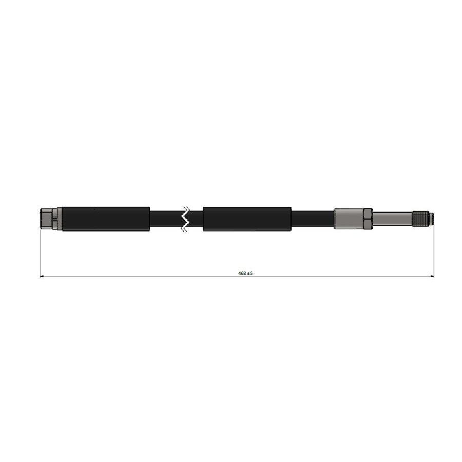 CAVO FREN HORTUMU ARKA MERCEDES SPRINTER B906 B907 . VW CRAFTER 30-35-50 (2E0611707B)