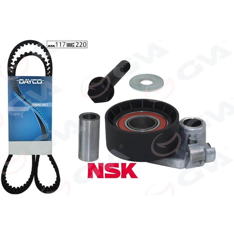 GVA TRİGER SETİ FIESTA 95> 1.25I 1.4I 16V 117 DİŞ (96MM6K288BA)