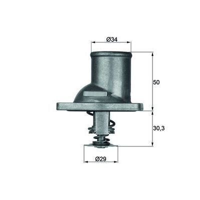 MAHLE TERMOSTAT 92 VECTRA A OMEGA A KADETT E CALIBRA A FRONTERA B ASCONA C (1338043)