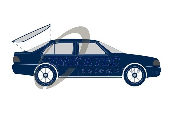 Trucktec Cam Lastiği Arka W123 (A123 670 02 39)