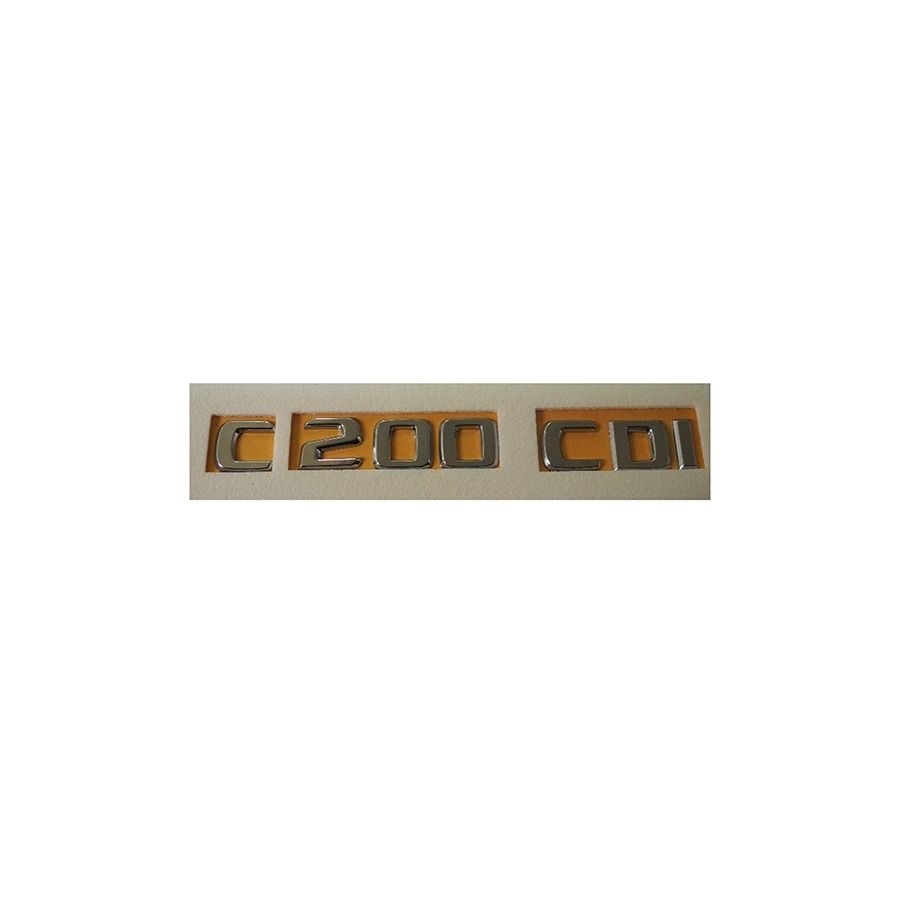 Lemar Yazı Tip Yazısı C 200Cdı Krom (A205 817 37 00)