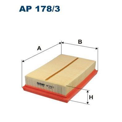 FILTRON HAVA FİLTRESİ TOYOTA COROLLA CROSS 1.8L 2ZR-FXE ZVG12 ZWE211 19-> / CH-R 1.8L 2ZRFXE ZYX10 16-> / YARIS CROSS 1.5L M15A PB10 PJ110 PJ15 20-> (178010M030)