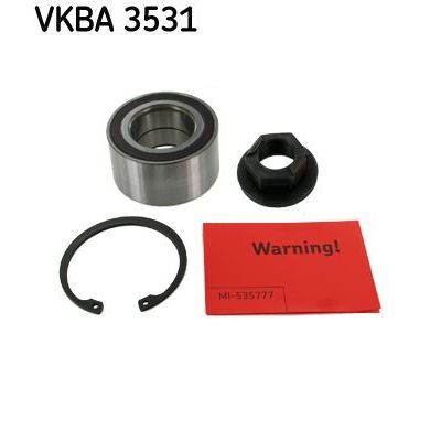 SKF ÖN TEKER RULMANI FIESTA V 01> FOCUS 98>04 FUSION 02>12 COURIER 14>KA III 16> ECOSPORT 13> MAZDA 2 07>15 KIT ABS LI 38.993X72X37 BAH-0106DX (2S6J1K018)
