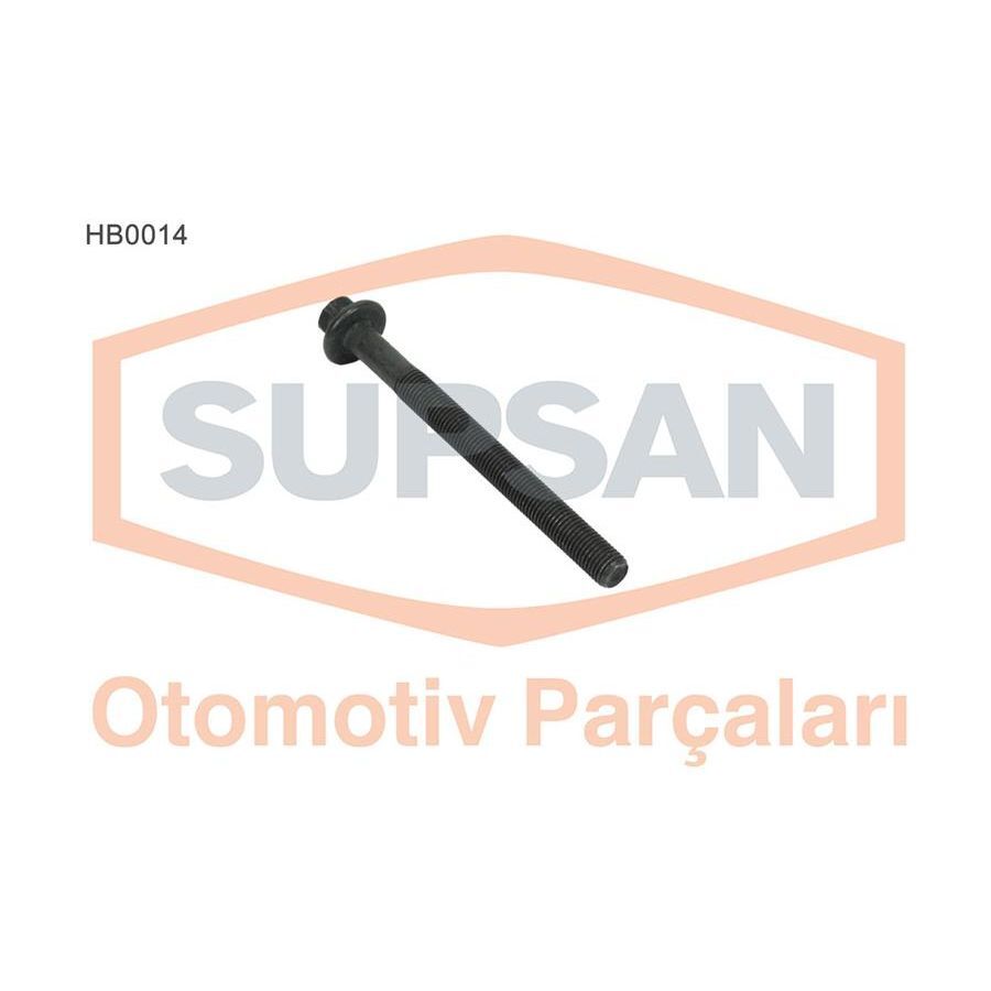 SUPSAN SİLİNDİR KAPAK CİVATA SETİ NISSAN QASHQAI X-TRAIL 2.0L M9R DCI J10 T31 07- / NAVARA 2.3L YS23 M9T DCI D23 15- / MERCEDES OM699 W470 / RENAULT MASTER II 06- / MASTER III 10- (1105700QAB)
