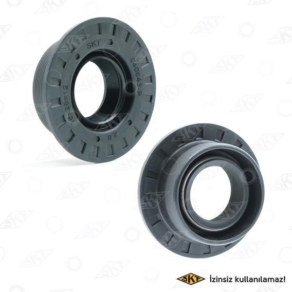 SKT VİTES MİLİ KEÇESİ R9 -CLIO SYMBOL 1.4-MGN 1.6 16X26X36X10.4X12 (7703087163)