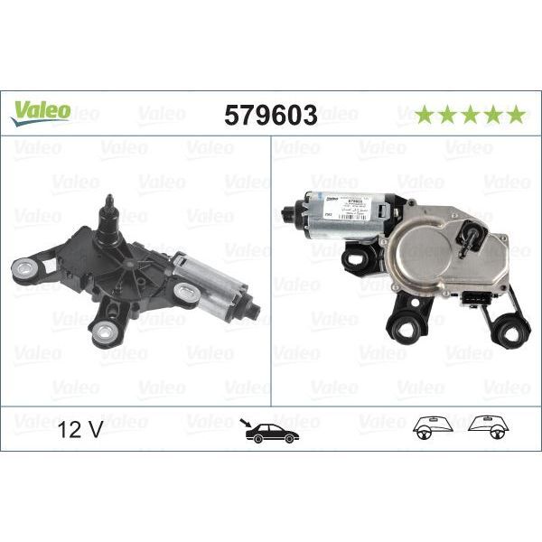 VALEO SİLECEK MOTORU A3 Q5 Q7 ARKA A4 AVANT (8E9955711)