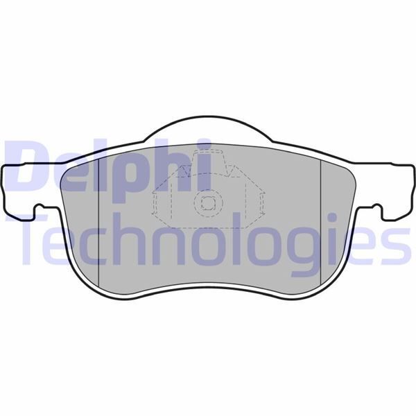 DELPHI ÖN BALATA VOLVO S60 00-10 S80 98-06 V70 97-07 XC70 00-07 S70 97-00 (31262503)