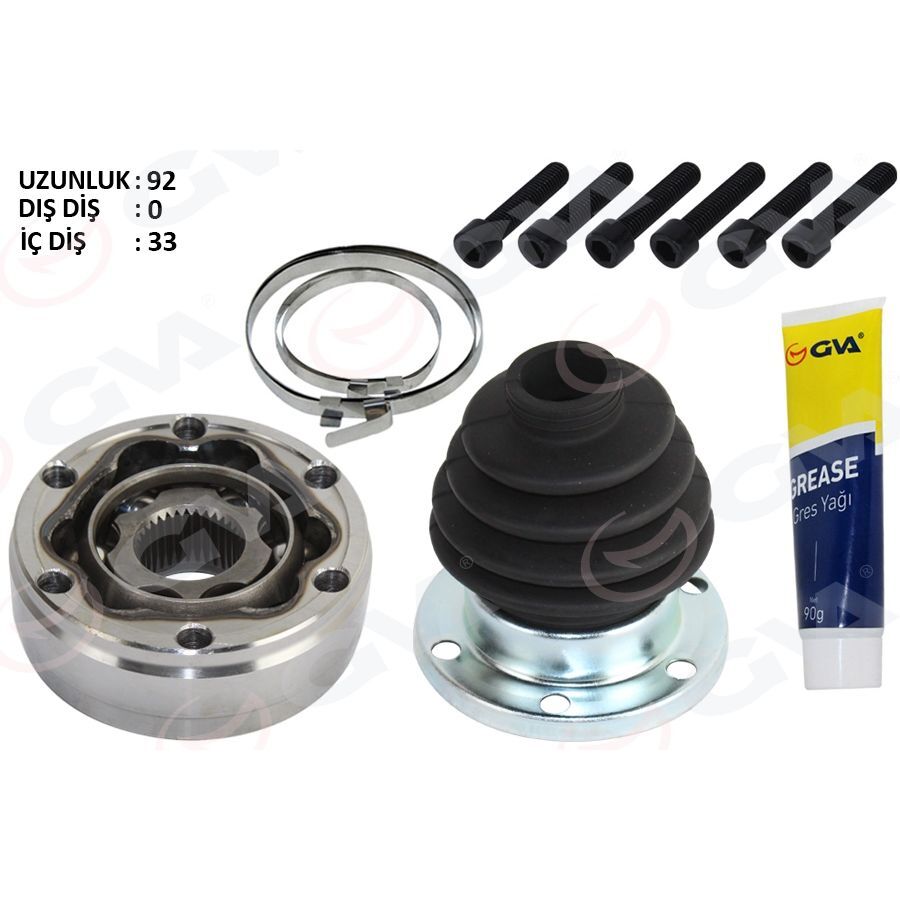 GVA AKS KAFASI İÇ POLO-CORDOBA 1.6-1.4 16V 94-01 AEE-ALM-AHW-1.6-1.4 16V (171498103D)